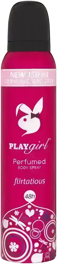 Playgirl Flirtatious Perfumed Body Spray 150ml