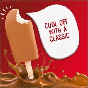 OLA Caramel Pie Vanilla Flavoured Frozen Dessert Caramel Coating 70ml