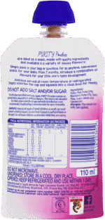 Purity From 7 Months Pear & Blackberry Fruit 110ml