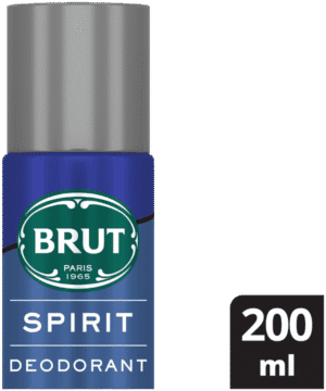 BRUT Spirit Aerosol Deodorant Body Spray 200ml