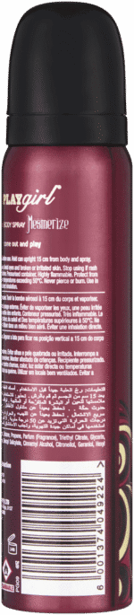 Playgirl Mesmerize Perfumed Body Spray 90ml