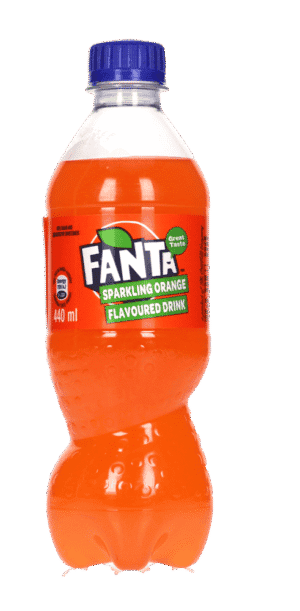Fanta Orange Flavoured Sparkling Drink 440ml
