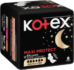 Kotex Maxi Protect All Nighter Sanitary Pads with Wings 8pk