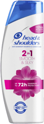 Head & Shoulders Smooth & Silky Anti-Dandruff Shampoo & Conditioner 400ml