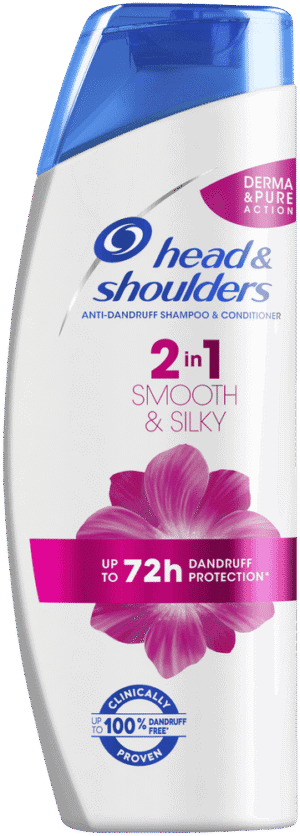 Head & Shoulders Smooth & Silky Anti-Dandruff Shampoo & Conditioner 400ml