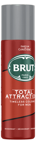 BRUT Total Attraction Aerosol Deodorant Body Spray 120ml