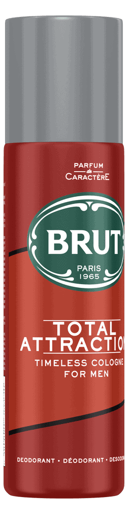 BRUT Total Attraction Aerosol Deodorant Body Spray 120ml