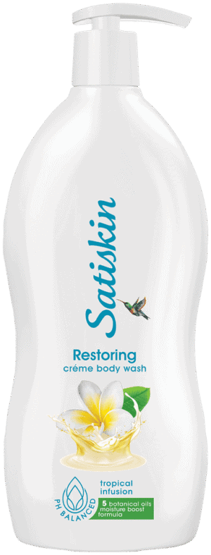 Satiskin Tropical Infusion Crème Body Wash 1L