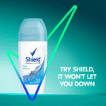 Shield Women Fresh Shower Antiperspirant Roll-On Deodorant 50ml