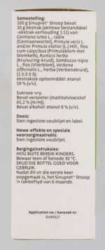 Bionorica Sinupret Sinusitis Syrup 100ml