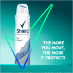 Shield Women Dry Classic Antiperspirant Deodorant Body Spray 150ml
