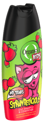 Organics For Kids Strawbelicious 2in1 Shampoo and Conditioner 400ml