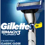 Gillette MACH3 Turbo 3D Motion Razor Blades with Handle 3pc