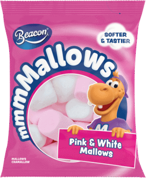 Beacon mmmMallows Pink & White Mallows 135g