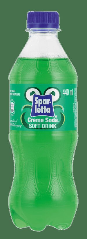Sparletta Creme Soda Soft Drink 440ml