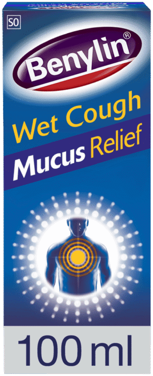 Benylin Mucus Relief Wet Cough Syrup 100ml