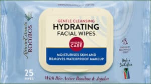African Extracts Rooibos Hydrating Facial Wipes 25pk