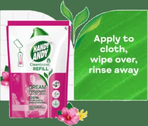 Handy Andy Cleanboost Potpourri Multipurpose Cleaning Cream Refill 750ml