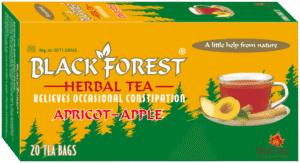 Black Forest Apricot-Apple Herbal Tea Bags 20pk