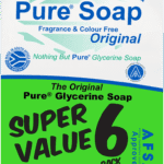 Pure Original Glycerine Soap Bar 6 x 150g