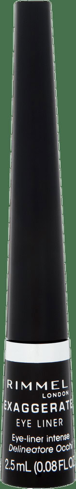 Rimmel Exaggerate Black Liquid Eye Liner 2.5ml
