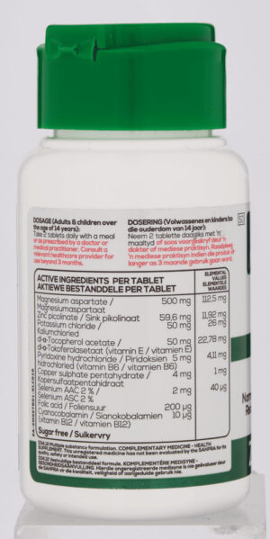 Zinplex Zinmag S-E Magnesium Tablets 60pk