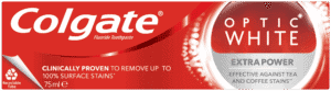 Colgate Optic White Extra Power Fluoride Toothpaste 75ml