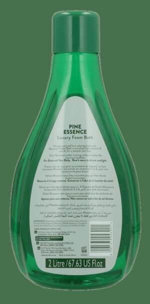 Mousson Pine Essence Luxury Foam Bath 2L