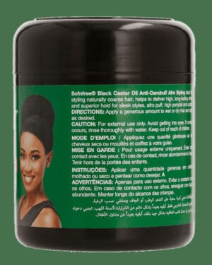 Sofnfree Black Castor Oil Anti-Dandruff Afro Styling Gel 500ml