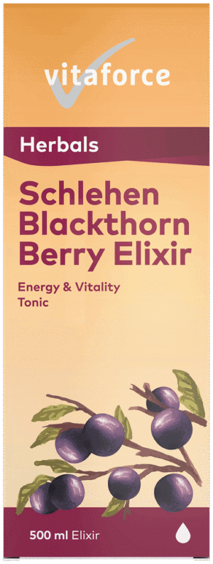 Vitaforce Herbals Schlehen Blackthorn Berry Elixir 500ml