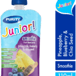 Purity Junior Pineapple, Blueberry & Chia Seed Smoothie 110ml