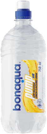 Bonaqua Pump Lemon Flavoured Still Drink 750ml