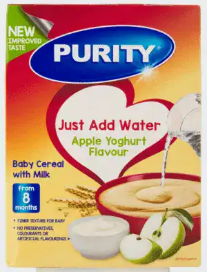 Purity From 8 Months Apple Yoghurt Flavour Baby Cereal with Milk 200g