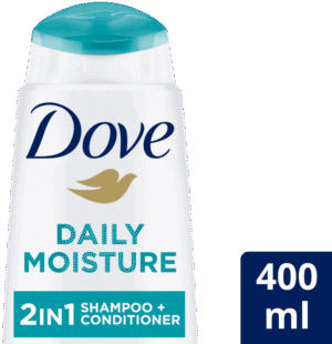 Dove Daily Moisture 2-in-1 Shampoo & Conditioner 400ml