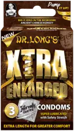 Dr. Long's Enlarged Condoms 3pk