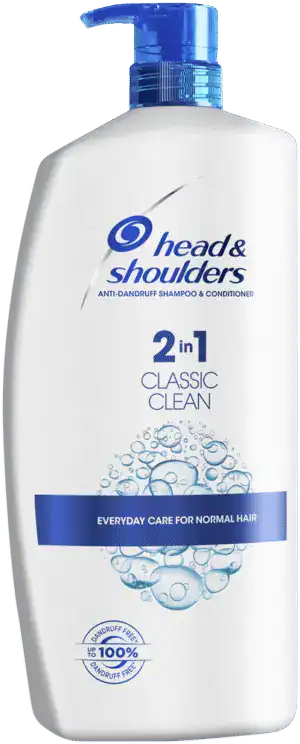 Head & Shoulders Classic Clean 2-In-1 Anti-Dandruff Shampoo & Conditioner 1L