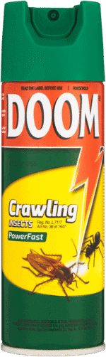 DOOM Powerfast Crawling Insects Spray 180ml