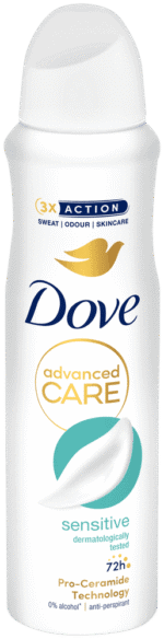 Dove Advanced Care Sensitive Anti-Perspirant Body Spray 150ml