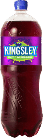 Kingsley Grape Flavoured Sparkling Soft Drink 2L