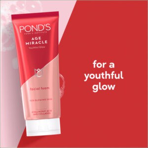 Pond's Age Miracle Anti Aging Cleansing Face Wash 100ml