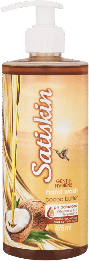 Satiskin Cocoa Butter Hand Wash 475ml