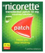 Nicorette 15mg Step 2 Transdermal Patch 7pk