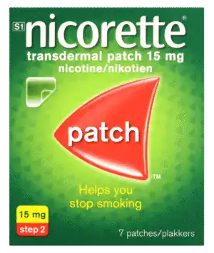 Nicorette 15mg Step 2 Transdermal Patch 7pk