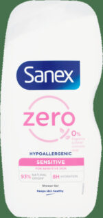 Sanex Zero% Sensitive Hypoallergenic Shower Gel 500ml