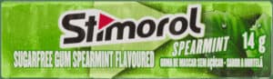Stimorol Spearmint Flavoured Sugarfree Gum 10pk