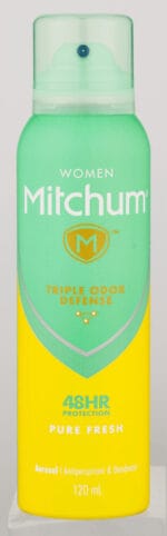 Mitchum Women Pure Fresh Antiperspirant & Deodorant Aerosol 120ml
