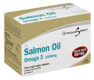 Omega Select Salmon Oil Softgels 120s