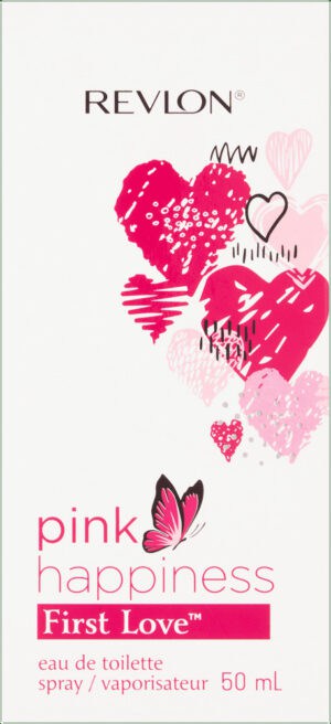 Revlon Pink Happiness First Love Eau de Toilette Spray 50ml