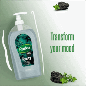 Radox Men Feel Sporty Thyme and Hematite Body Wash 750ml