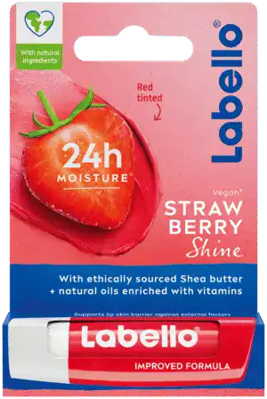 Labello Strawberry Shine Lip Balm 4.8g
